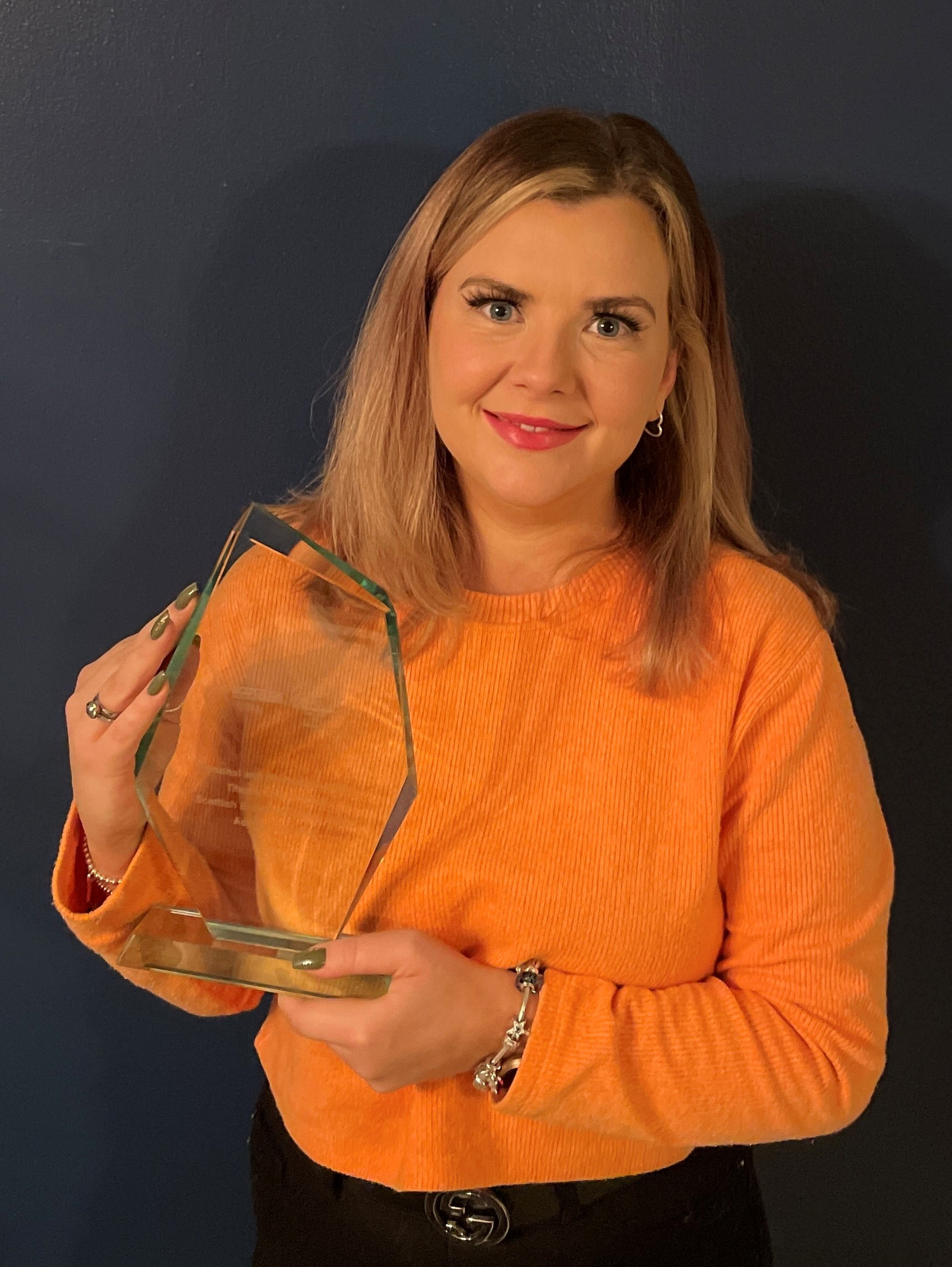 Background image - Ashley Mcsorley Glasgow Caledonian Award